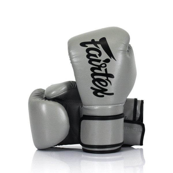 Боксерські рукавиці Fairtex BGV14 Grey 14 унцій