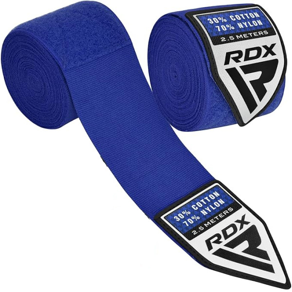 Бинти для боксу RDX Hand Wraps Blue (2.5м.)