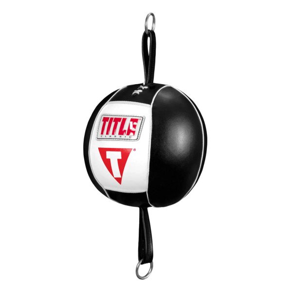 Груша боксерська на розтяжках TITLE Classic Double End Bag 3.0 White/Red розмір 8