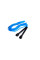 Скакалка PowerPlay 4201 Basic Jump Rope Синя (2,8m.)