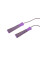 Скакалка PowerPlay 4206 Jump Rope PRO+ Сіро-фіолетова (2,75m.)