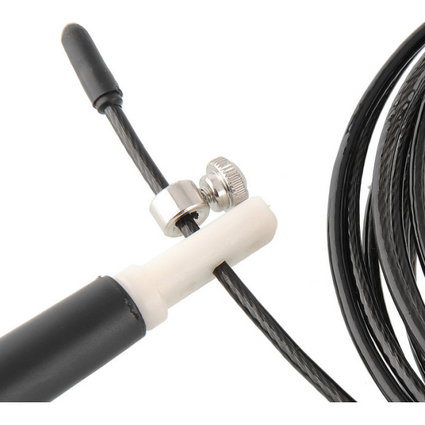 Скакалка швидкісна Power System PS-4033 Crossfit Jump Rope Black (2,8m.)