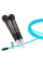 Скакалка швидкісна PowerPlay 4202 Ultra Speed Rope Бірюзова (2,9m.)