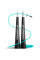 Скакалка швидкісна PowerPlay 4202 Ultra Speed Rope Бірюзова (2,9m.)