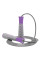 Скакалка PowerPlay 4206 Jump Rope PRO+ Сіро-фіолетова (2,75m.)