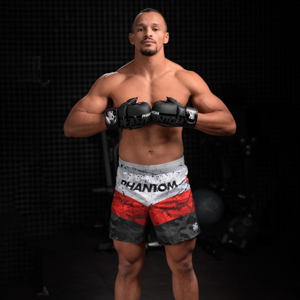 Рукавиці для ММА Phantom APEX Sparring Black L/XL (капа в подарунок)