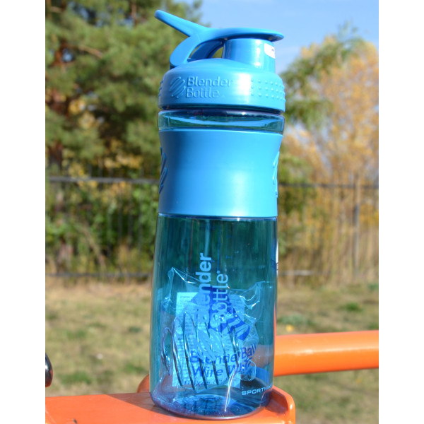 Шейкер спортивний (пляшка) BlenderBottle SportMixer Flip 28oz/820ml Cyan