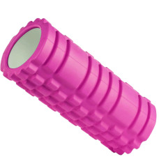 Масажний ролик (роллер) U-POWEX EVA foam roller (33x14см.) Pink