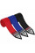 Бинти для боксу RDX RB Hand Wraps Combine 3 пари Red,Black,Blue (4.5м.)