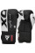 Боксерські рукавиці RDX F4 Boxing Sparring Gloves Hook&Loop WHITE/BLACK 12 унцій (капа у комплекті)