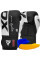 Боксерські рукавиці RDX F4 Boxing Sparring Gloves Hook&Loop WHITE/BLACK 12 унцій (капа у комплекті)