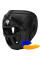 Боксерський шолом RDX T1 Grill Full Black S (капа у комплекті)