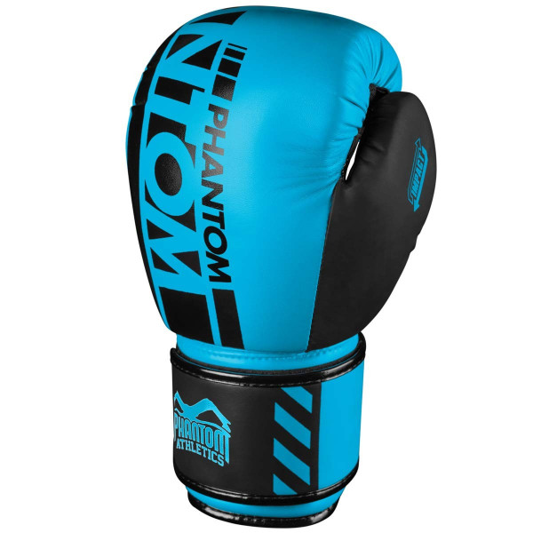 Боксерські рукавиці Phantom APEX Neon Blue 12 унцій