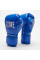 Боксерські рукавиці Leone GN111 THE GREATEST Blue 10 унцій (бинти 4 м. в комплекті)