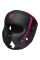 Боксерський шолом RDX F6 KARA Matte Pink S (капа в комплекті)