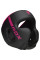 Боксерський шолом RDX F6 KARA Matte Pink S (капа в комплекті)