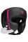 Боксерський шолом RDX F6 KARA Matte Pink S (капа в комплекті)