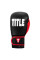 Боксерські рукавиці TITLE Boxing Dynamic Strike Black/Red 12 oz