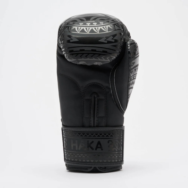 Боксерські рукавиці Leone GN329 HAKA Black 12 унцій