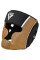 Боксерський шолом RDX AURA PLUS T-17 Black Golden XL (капа у комплекті)