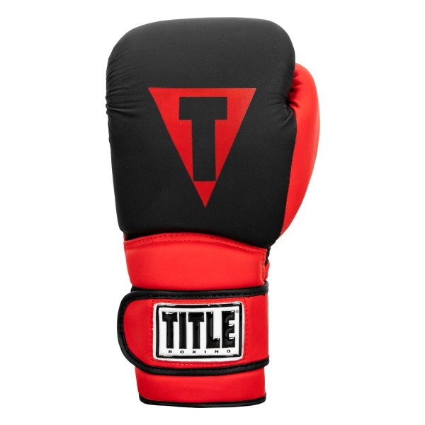 Боксерські рукавиці TITLE Boxing Guts and Glory Black/Red M 12oz