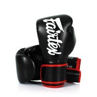 Боксерські рукавиці Fairtex BGV14 Black 10 унцій