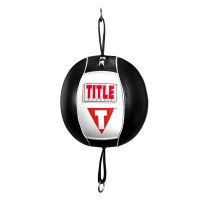 Груша боксерська на розтяжках TITLE Classic Double End Bag 3.0 White/Red розмір 5