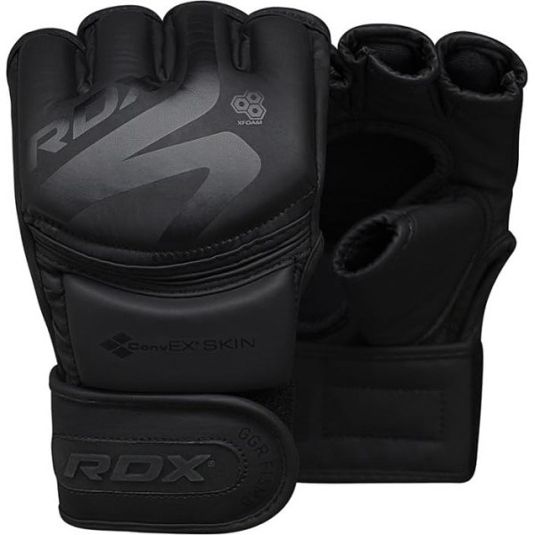 Рукавички ММА RDX F15 Matte Black S