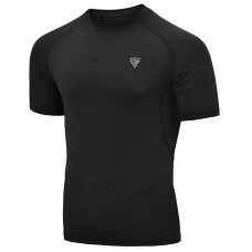 Рашгард із коротким рукавом RDX T15 Black S