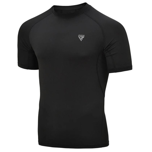 Рашгард із коротким рукавом RDX T15 Black S