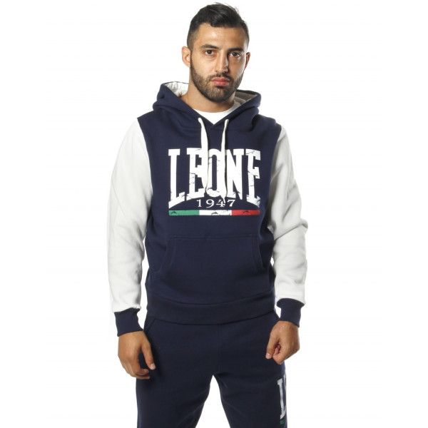Толстовка Leone Fleece White/Blue S