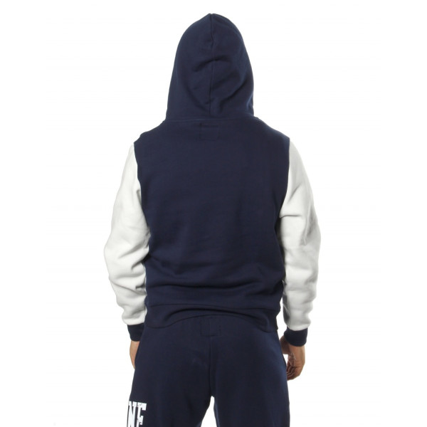 Толстовка Leone Fleece White/Blue S