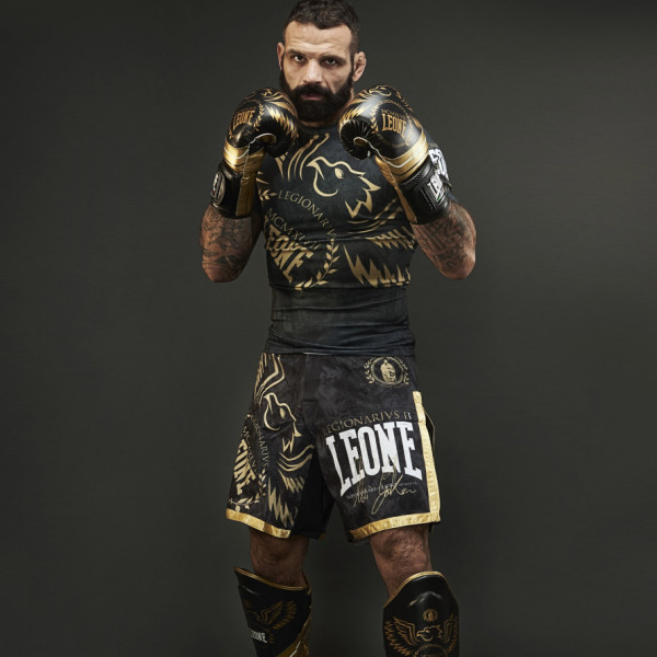 Рашгард із коротким рукавом Leone Legionarivs Black L
