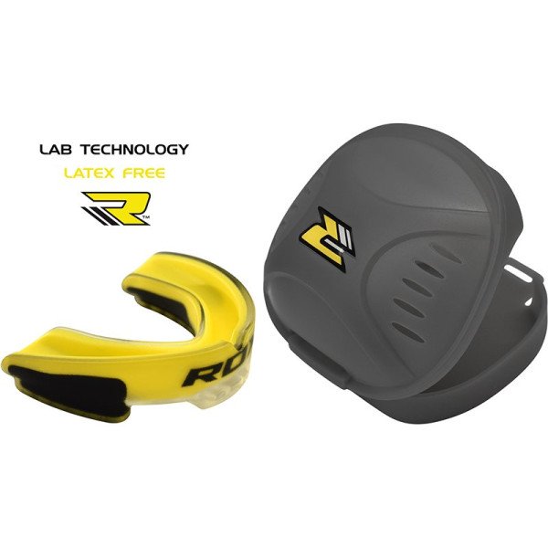 Капа боксерська RDX GEL 3D Elite Yellow Junior