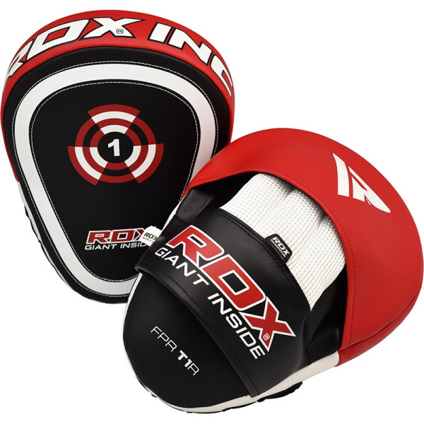Лапи боксерські RDX Gel Focus Red