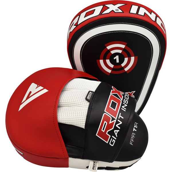 Лапи боксерські RDX Gel Focus Red