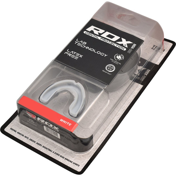 Капа боксерська RDX GEL 3D Elite White