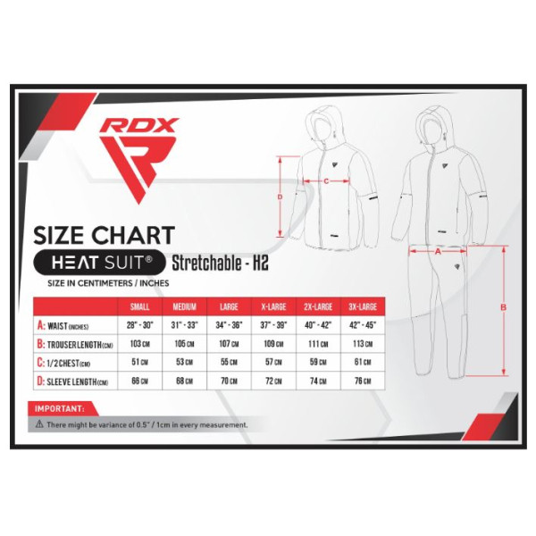 Костюм для схуднення з капюшоном RDX H2 Green М