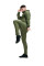 Костюм для схуднення з капюшоном RDX H2 Green М
