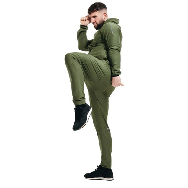 Костюм для схуднення з капюшоном RDX H2 Green М