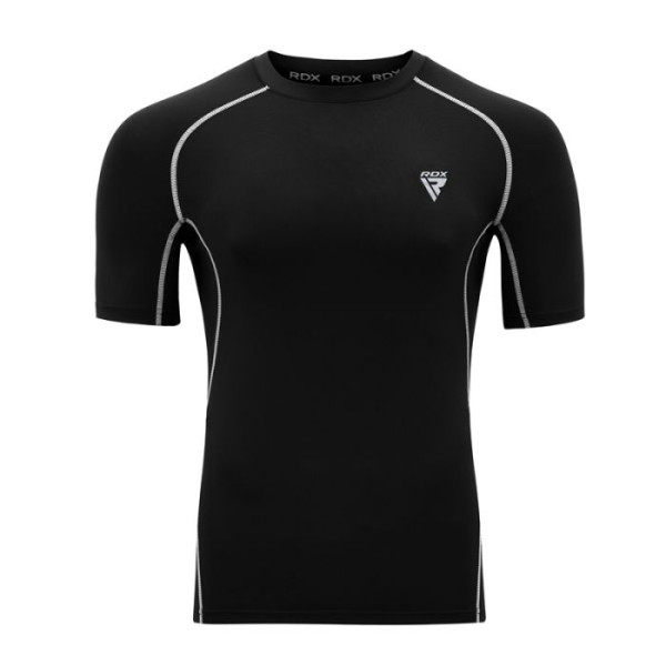 Рашгард з коротким рукавом RDX Lycra Black S