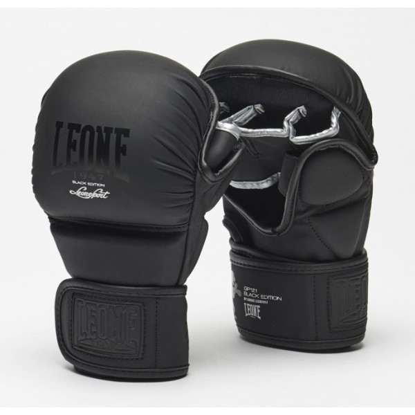 Рукавички ММА Leone Black M