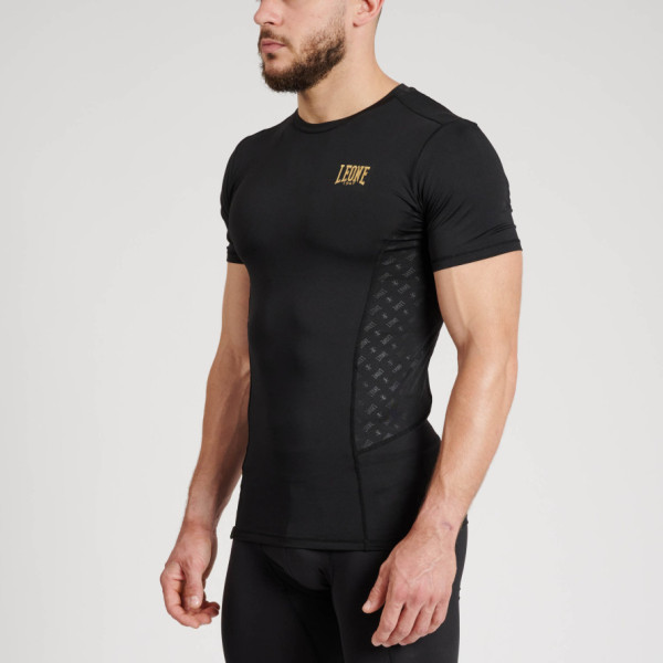 Рашгард з коротким рукавом Leone DNA Black S