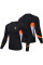 Рашгард із довгим рукавом RDX Lycra Orange L