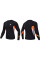 Рашгард із довгим рукавом RDX Lycra Orange L