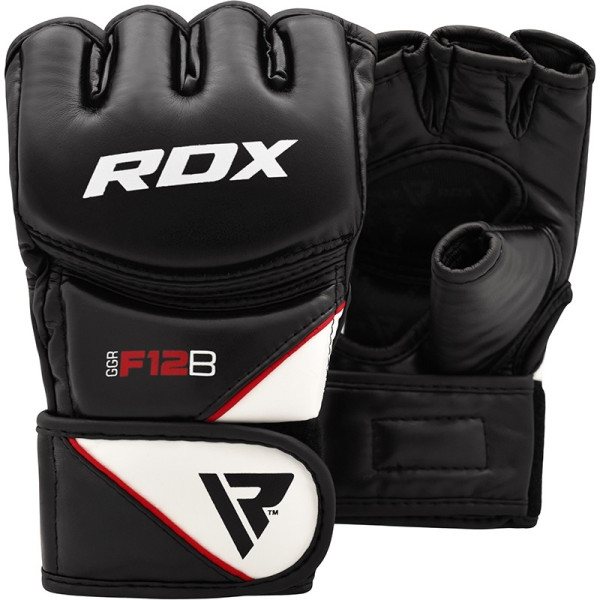 Рукавички ММА RDX Rex Leather Black S
