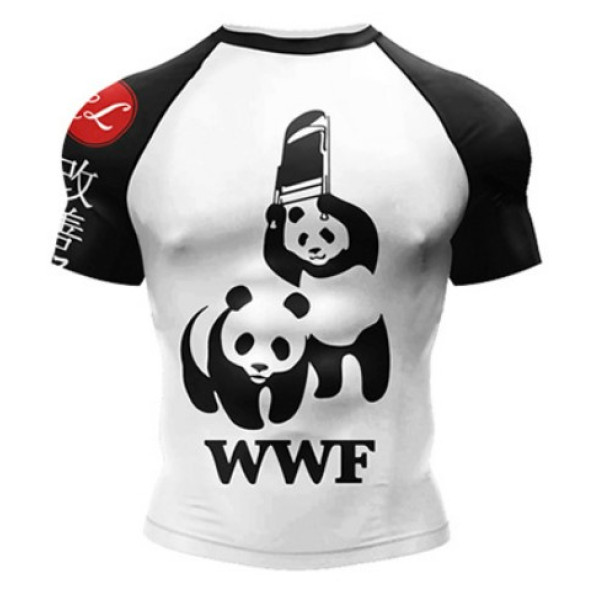 Компрессионная футболка с короткими рукавами Funny Panda Cody Lundin