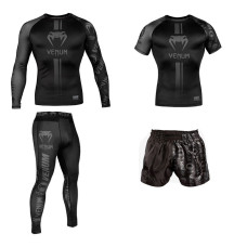 Комплект "4в1" Venum Logos Black-Grey