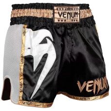 Шорты Venum Muay Thai Black-Gold Original