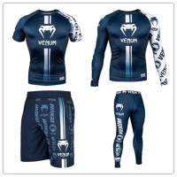 Комплект "4в1" Venum Logos Blue-White